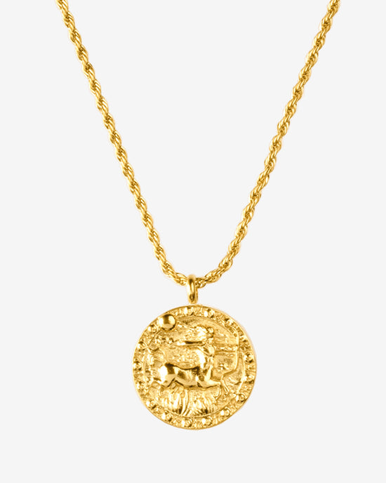 Zodiac Sign Collana Oro