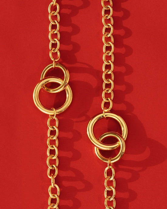 Love Me a Link Collana Oro Rosa