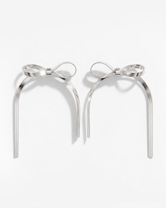 Sweet Bow Orecchini Argento