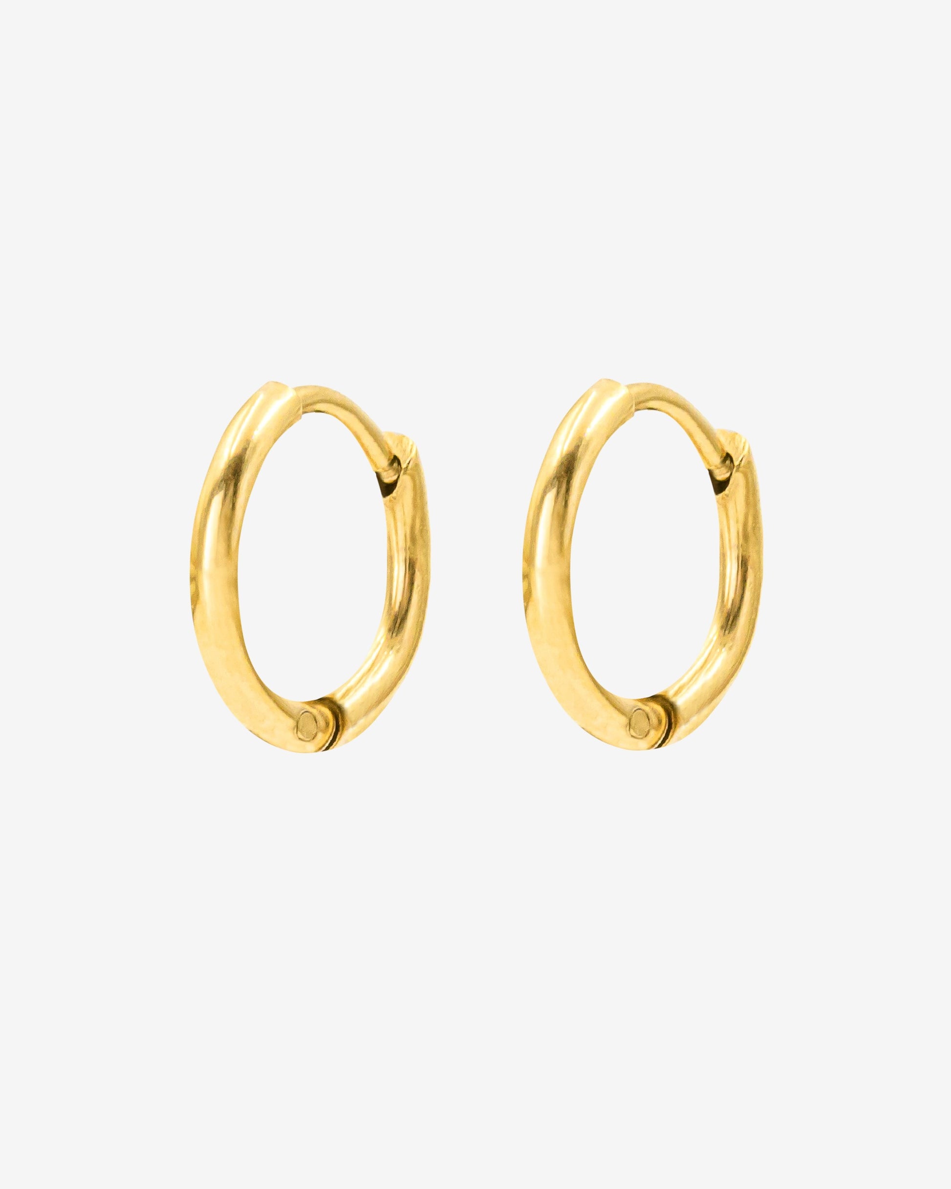 Slim Hoops Small Oro