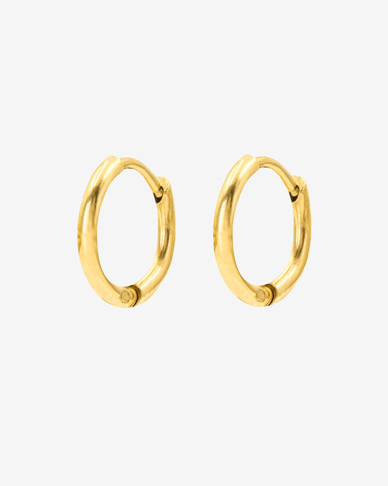 Slim Hoops Small Oro