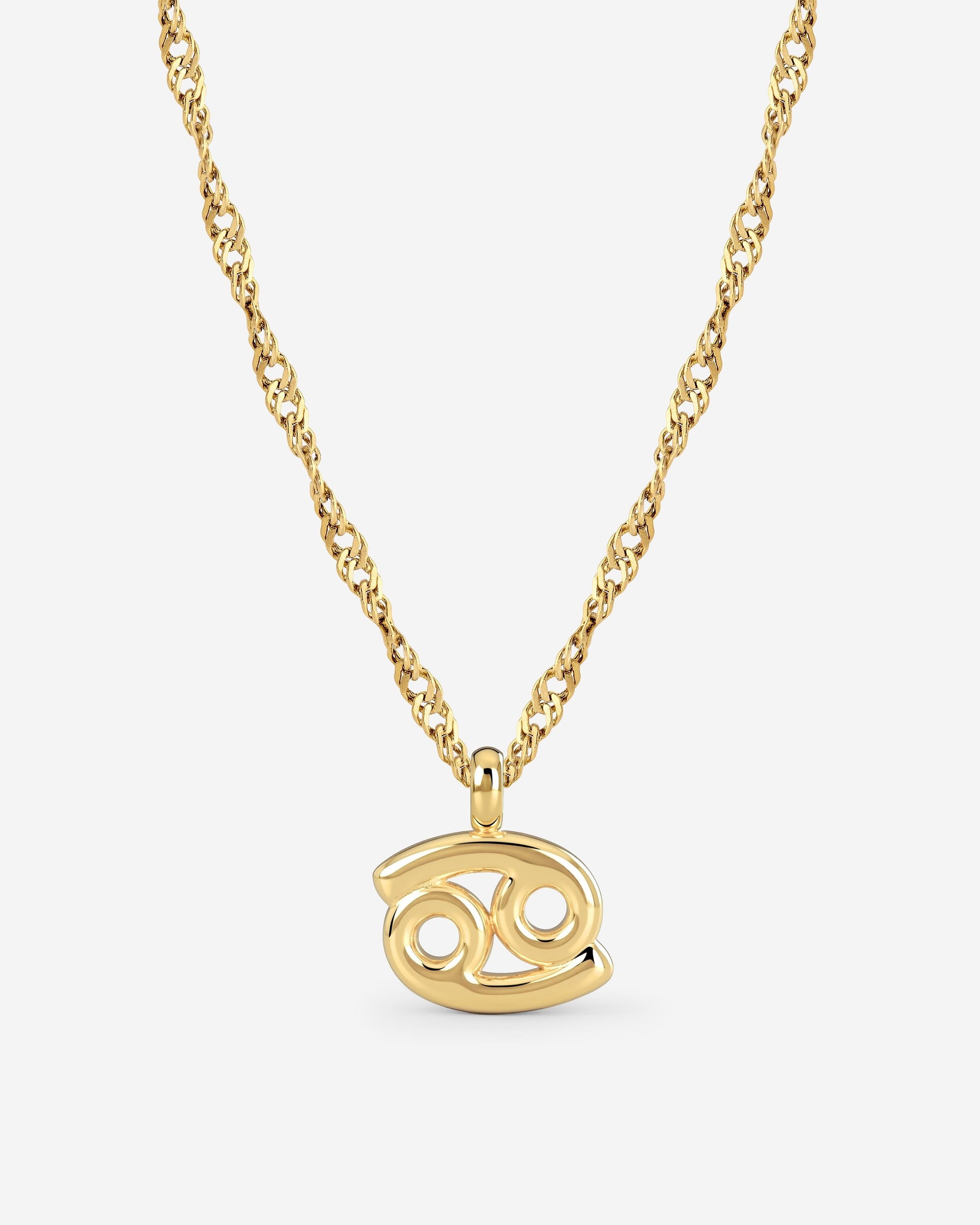 Cancer Bubble Collana Oro