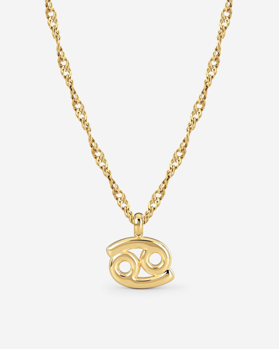 Cancer Bubble Collana Oro