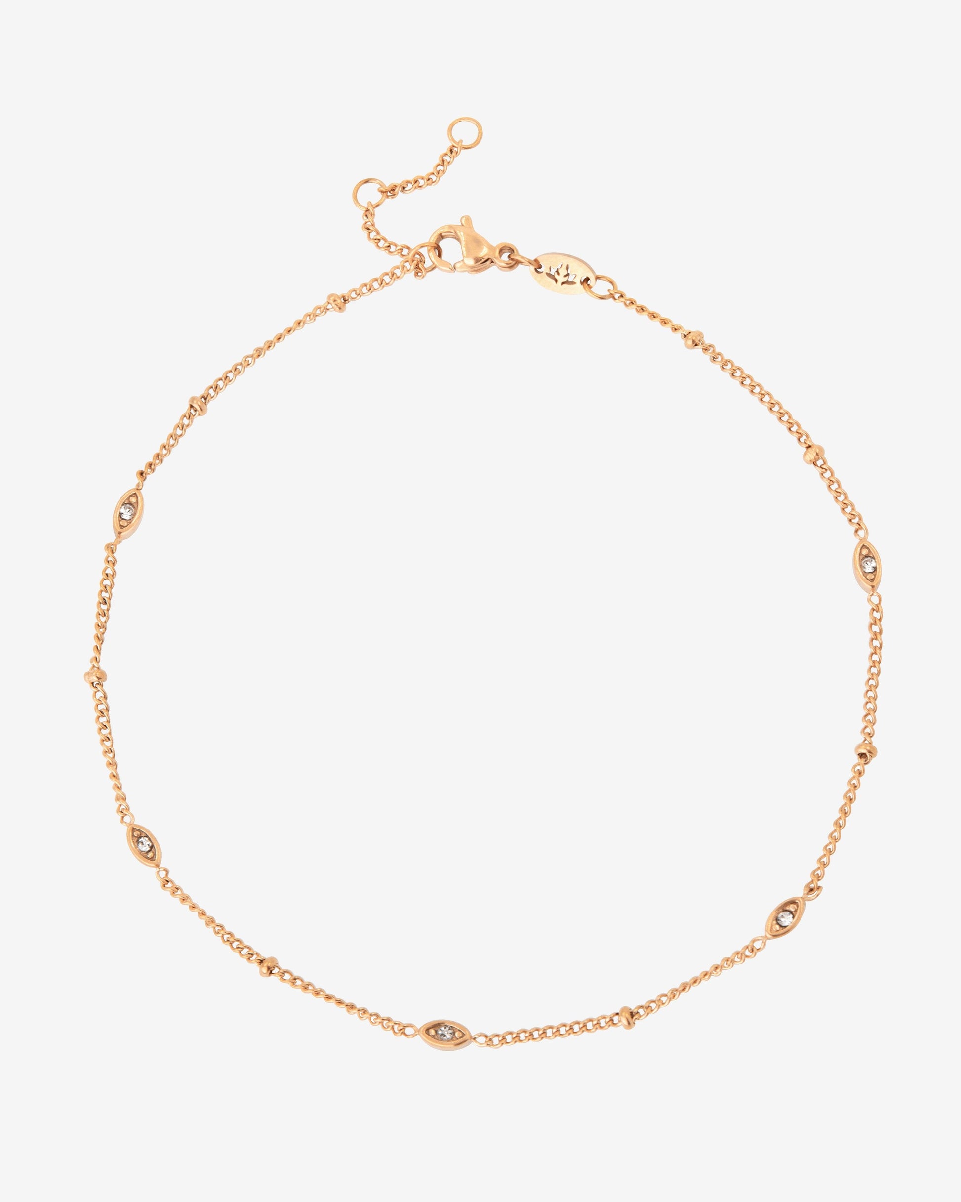 Sparkling Eyes Cavigliera Oro Rosa