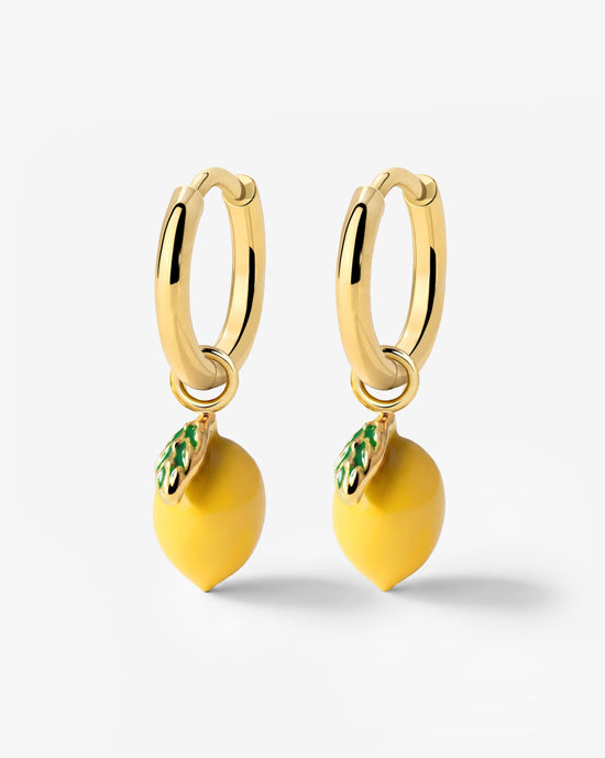 Lemony Hoop Set Small Oro