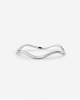 Slim Wave Anello Argento