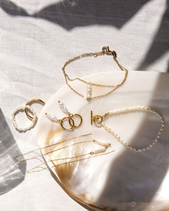 Lisys Pure Pearl Bracciale Oro
