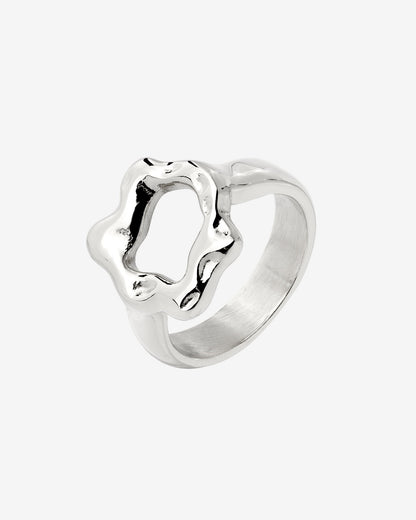 Melting Donut Anello Argento