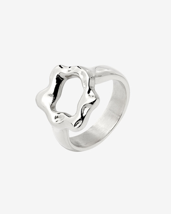 Melting Donut Anello Argento