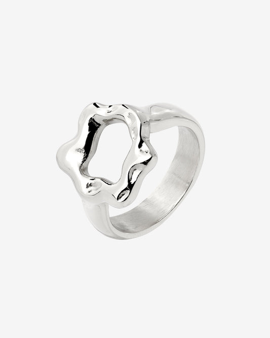 Melting Donut Anello Argento