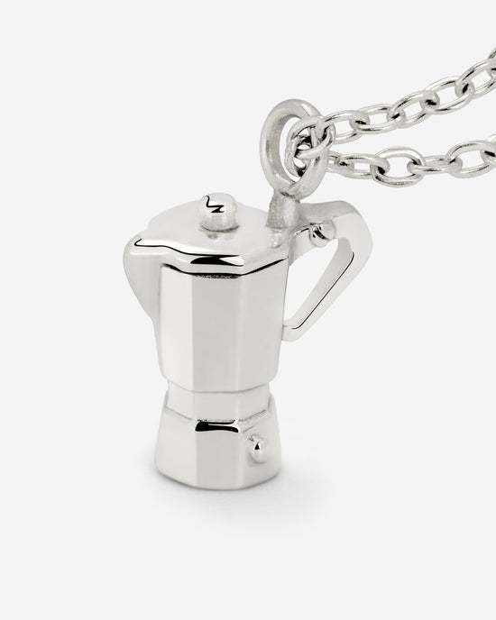 Coffee Lover Collana Argento