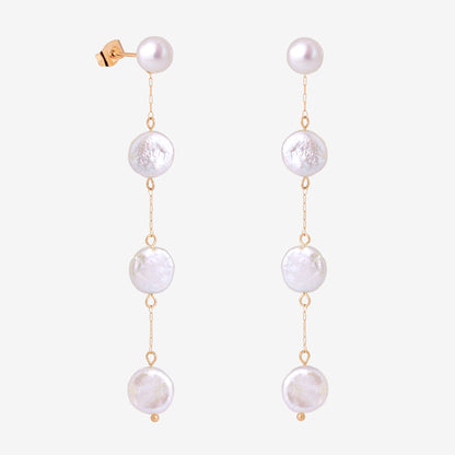Pure Love Pearl Orecchini Oro Rosa