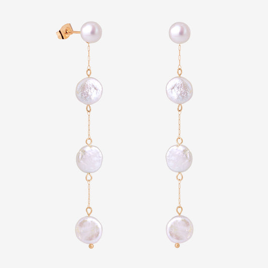 Pure Love Pearl Orecchini Oro Rosa