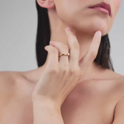 Dream Pearl Ring Roségold