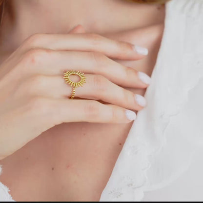 Sunshine Lotti Anello Oro Rosa