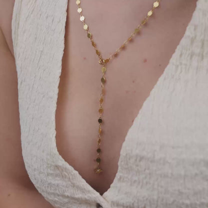 Rising Lotti Y-Collana Argento