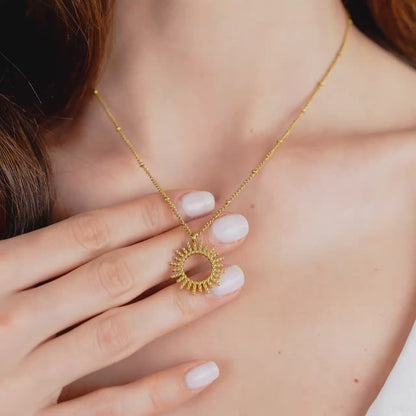 Sunny Beads Collana Argento