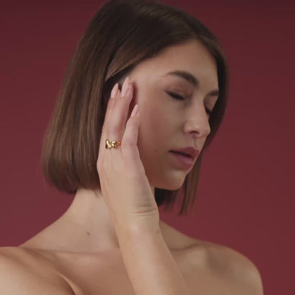 Heartie Anello Oro Rosa