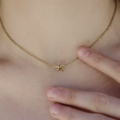 Sea Star Choker Oro