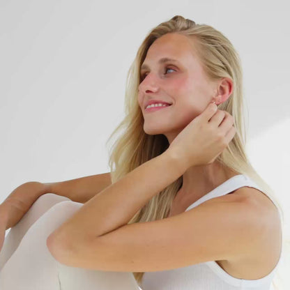 Infinite Beads Orecchini Oro Rosa