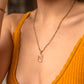 Nefertiti Collana Oro Rosa