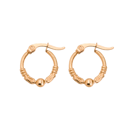 Anubis Hoops Oro Rosa