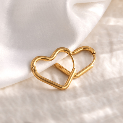 Heartily Hoops Small Oro