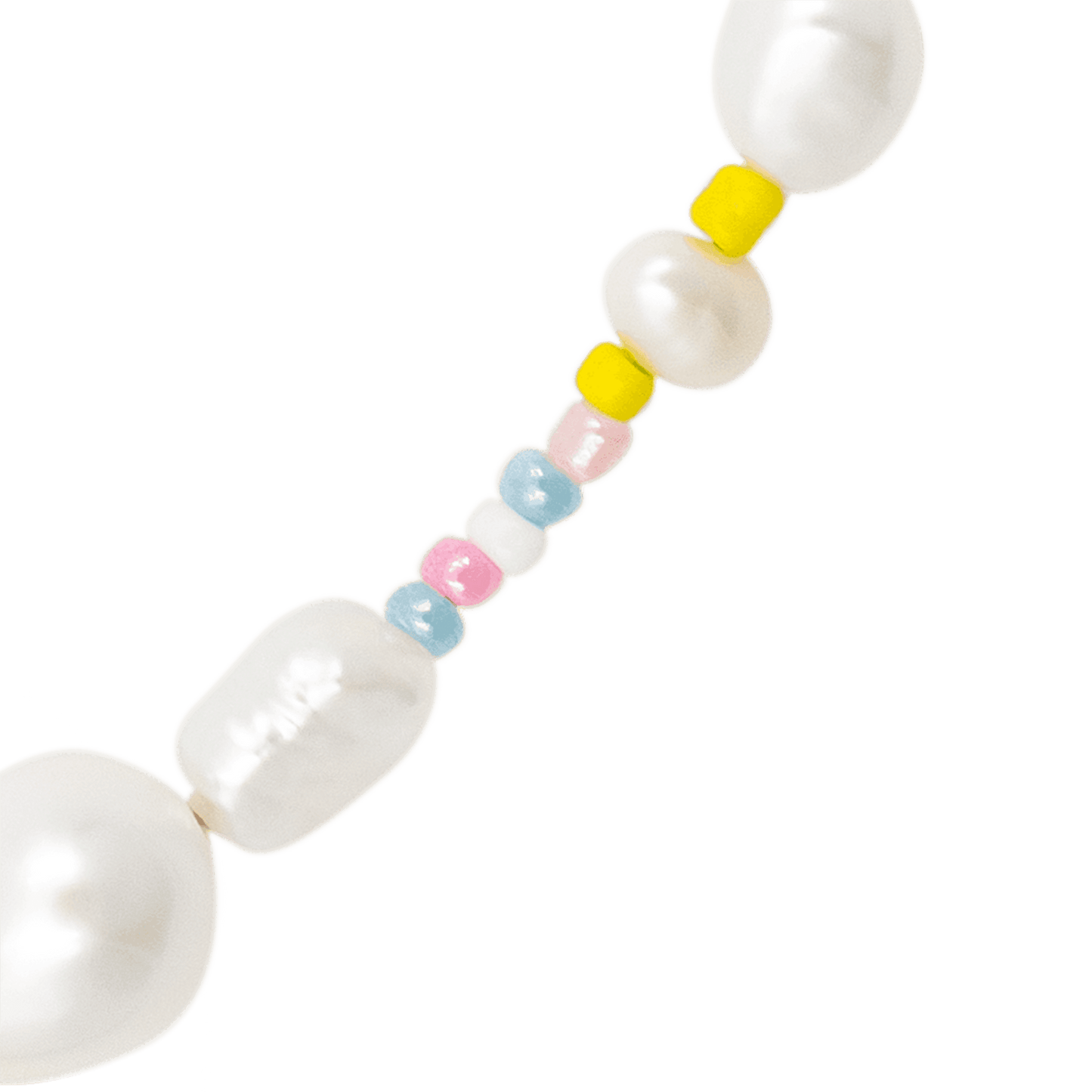 Colorful Pearly Choker Oro