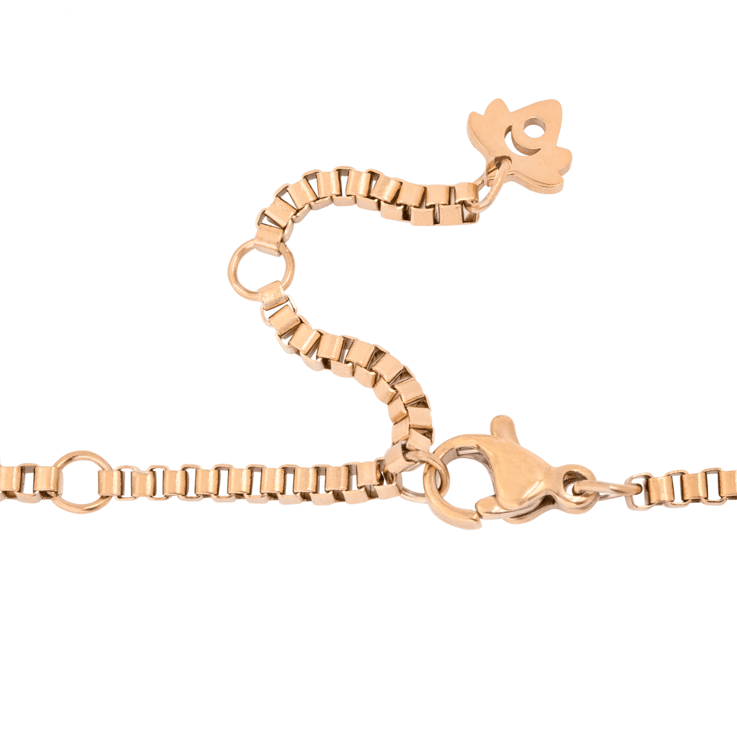 Box Chain Collana Oro Rosa