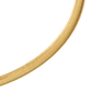 Flat Snake Chain Oro