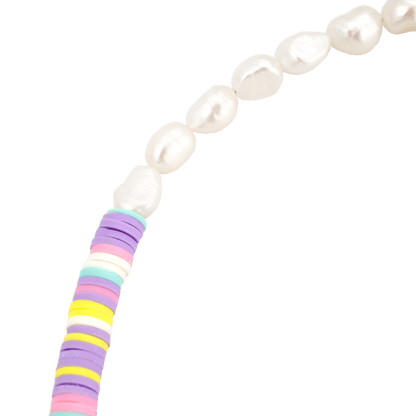 Pastel Pearl Collana Oro