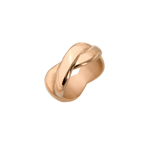 Female DNA Anello Oro Rosa