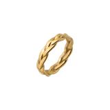 Braided Divine Anello Oro