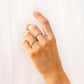 Curb Chain Anello Argento
