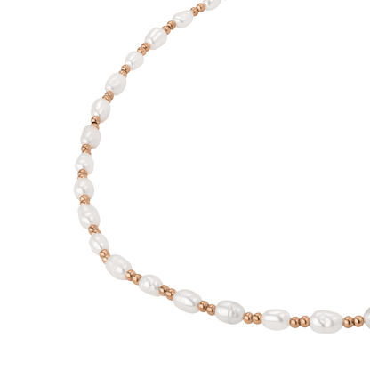 Summertime Pearl Collana Oro Rosa