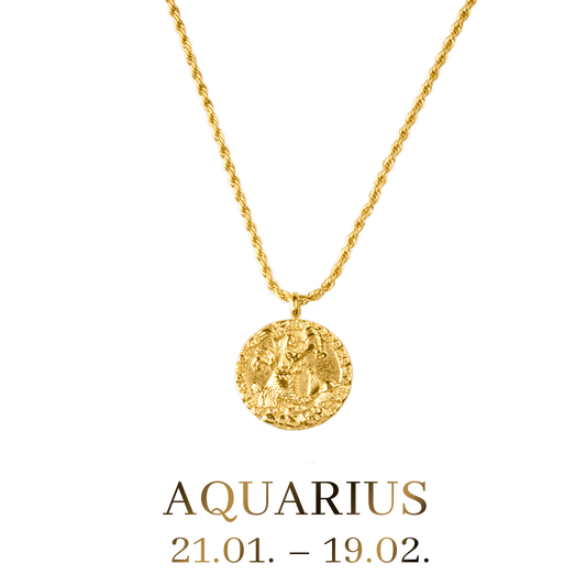 Aquarius Collana Oro
