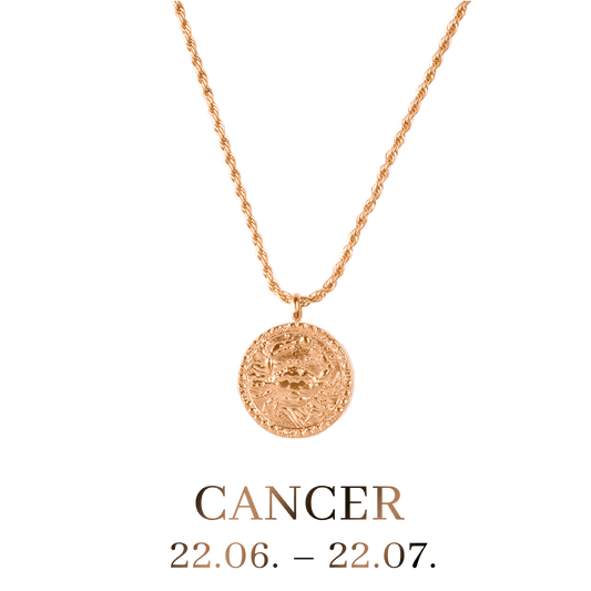 Cancer Collana Oro Rosa