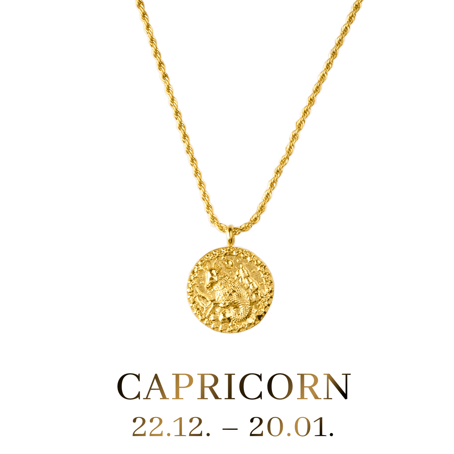 Capricorn Collana Oro