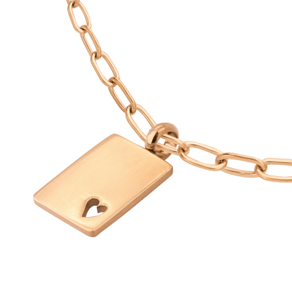 Little Lover Collana Oro Rosa