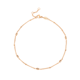 Sparkling Eyes Cavigliera Oro Rosa