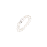 Summertime Pearl Anello Argento