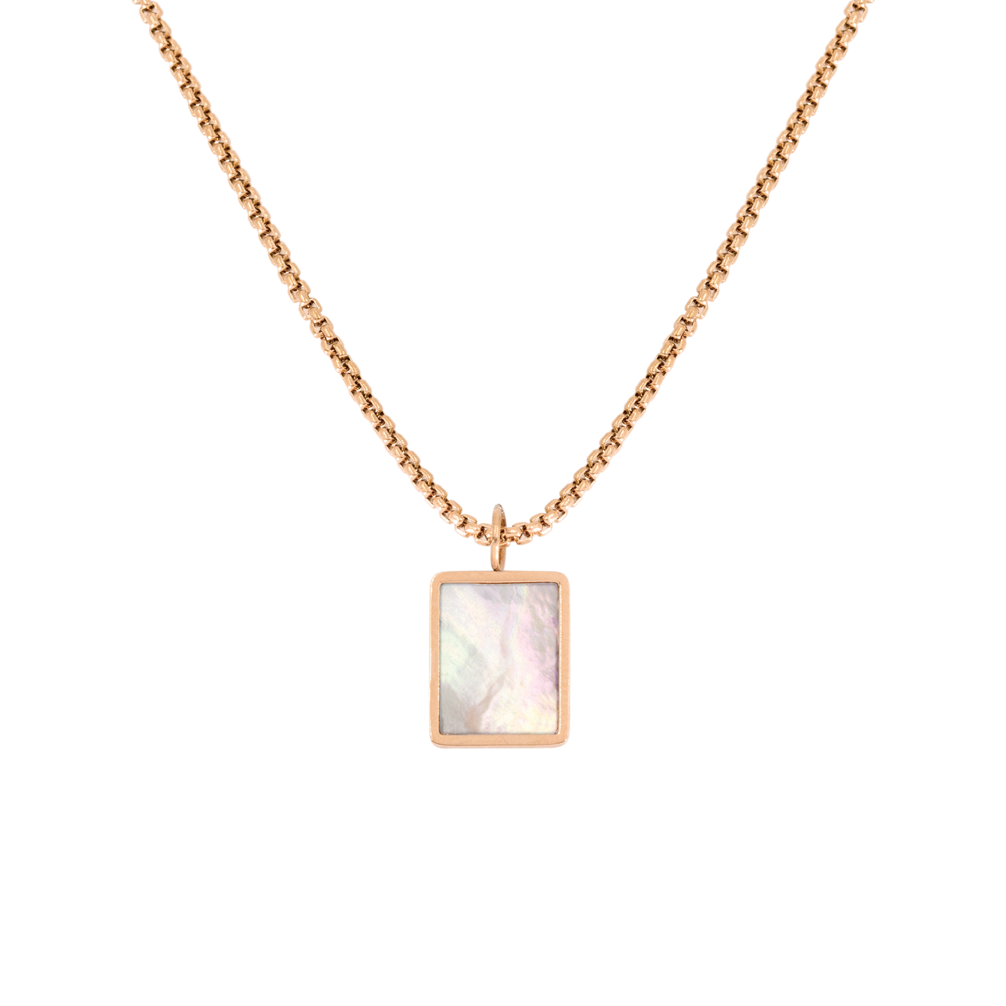 Shimmering Reflection Collana Oro Rosa