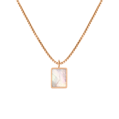 Shimmering Reflection Collana Oro Rosa