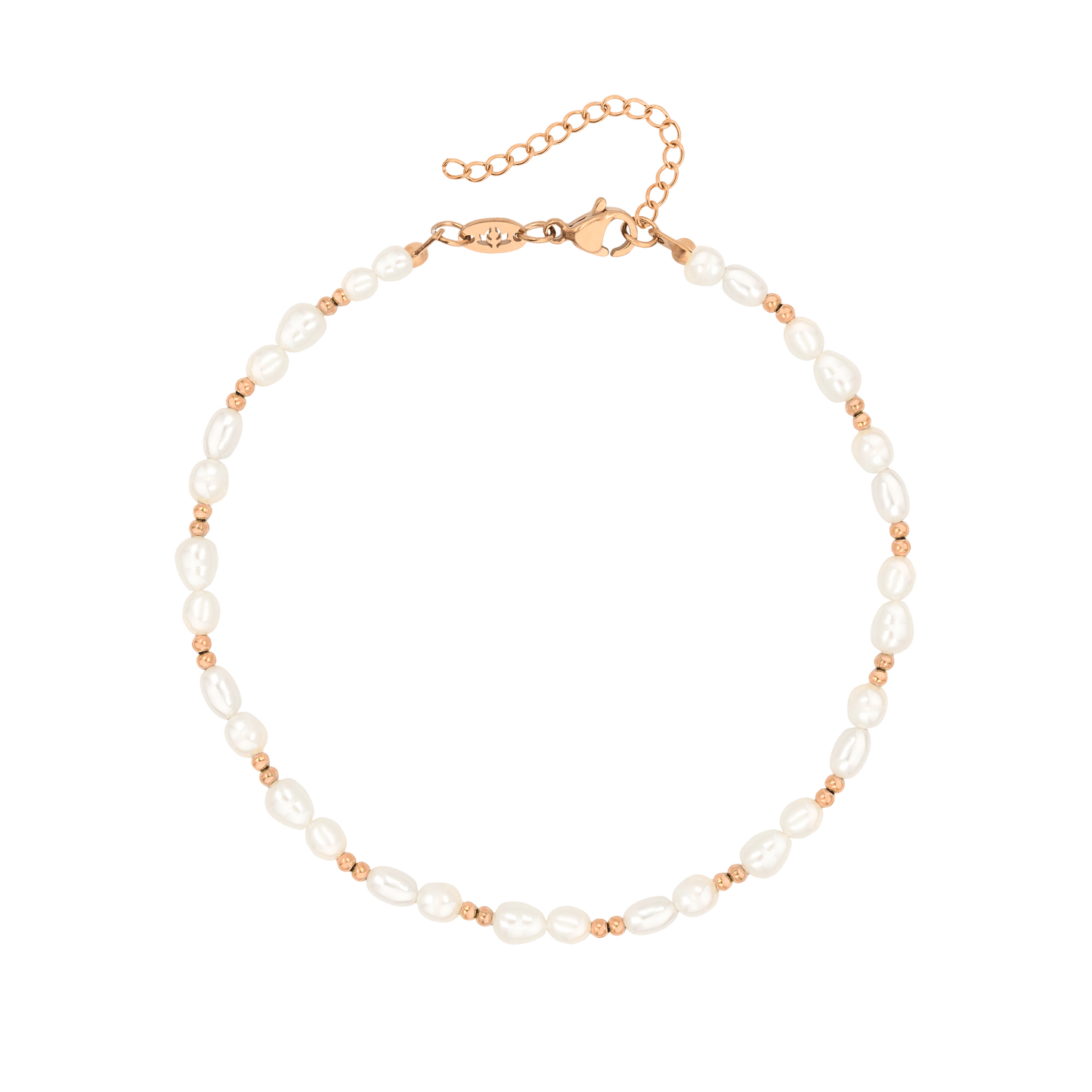 Summertime Pearl Cavigliera Oro Rosa