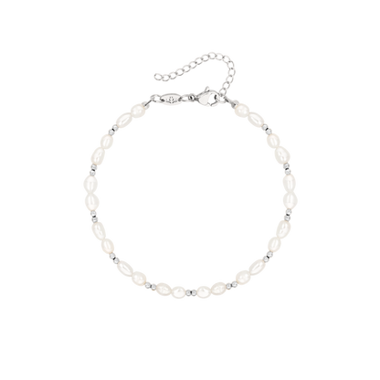 Summertime Pearl Bracciale Argento