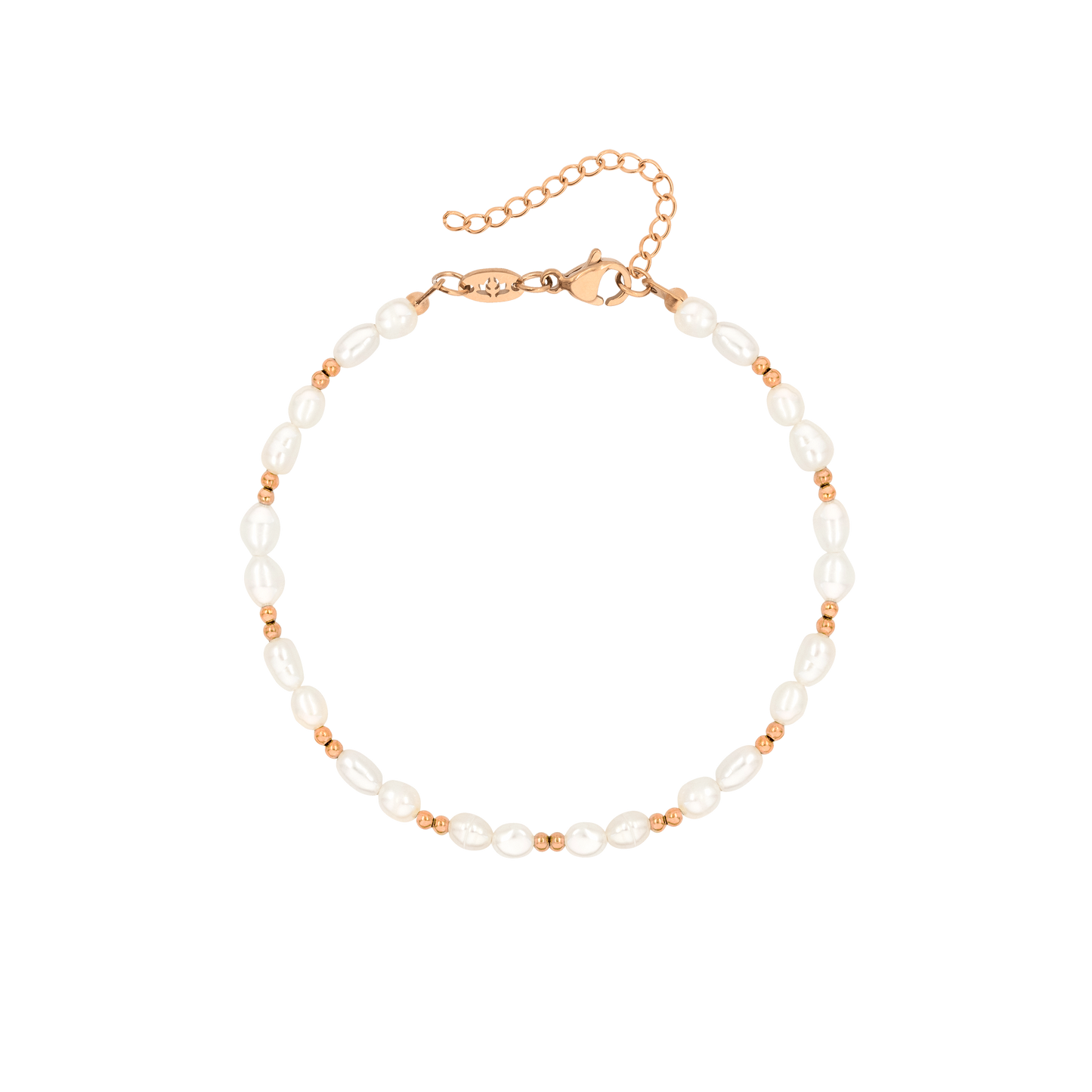 Summertime Pearl Bracciale Oro Rosa