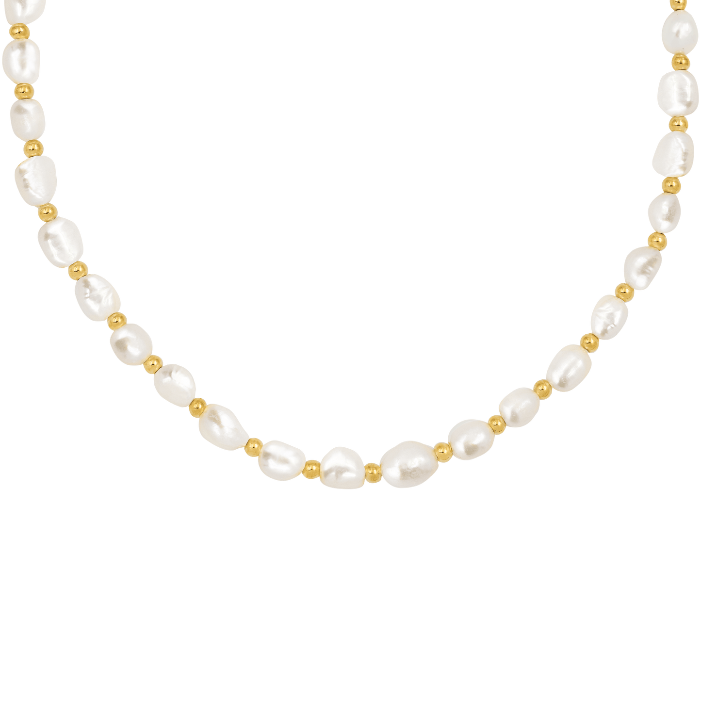 Vintage Pearl Collana Oro