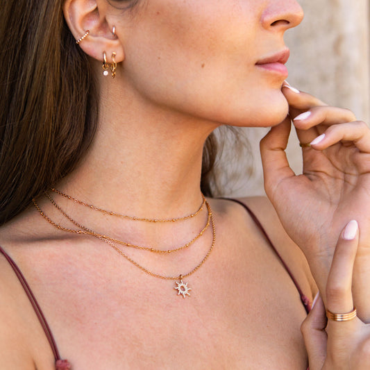 Amarissa Collana Oro Rosa