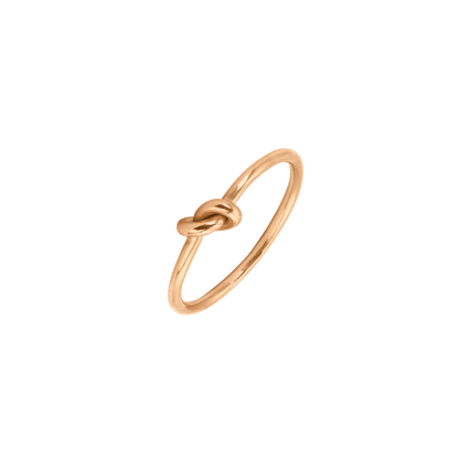 The Knot Anello Oro Rosa