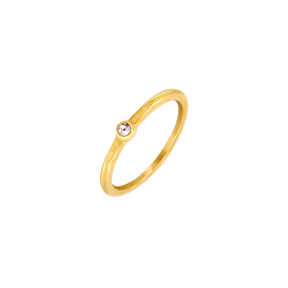 Round Charming Anello Oro